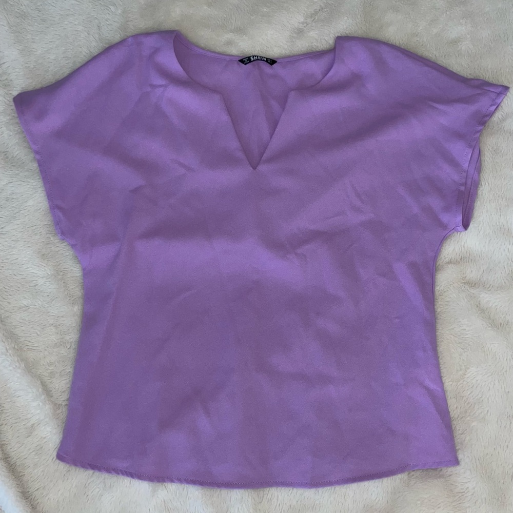 Purple blouse